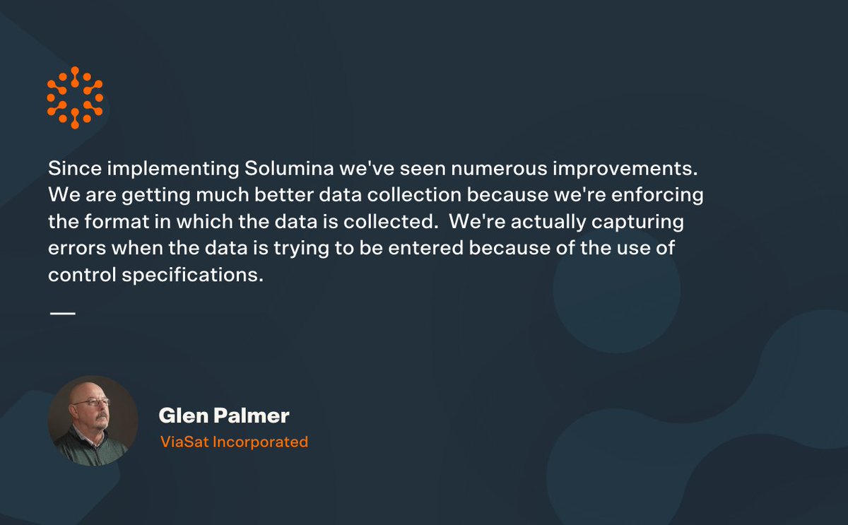 iBASEt_global's tweet image. Don&apos;t just take our word for it -- @ViaSat&apos;s Glen Palmer raves about the Solumina platform by iBase-t and the &quot;numerous improvements,&quot; including the &quot;much better data collection,&quot; that it brings. hubs.li/Q02DDSt20 #ComplexMadeSimple #manufacturing
