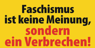 KreuzAcht's tweet photo. An alle Faschos, die gerade meine Timeline wegen des 'Compact'-Verbots vollheulen:

Faschismus ist keine Meinung, sondern ein Verbrechen! https://t.co/4aaPmcfCtx
