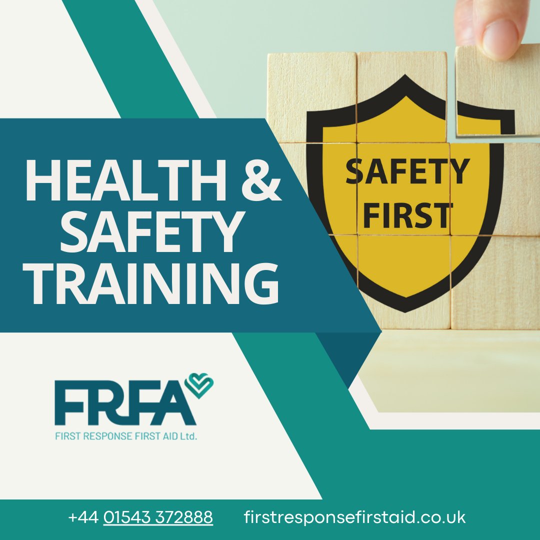 💼 We offer health and safety training to businesses big and small across the UK, so get in touch today to arrange a single or group booking. 
firstresponsefirstaid.co.uk/health-and-saf… 
#firstaid #firstaidtraining #firstaidatwork #workplacesafety
