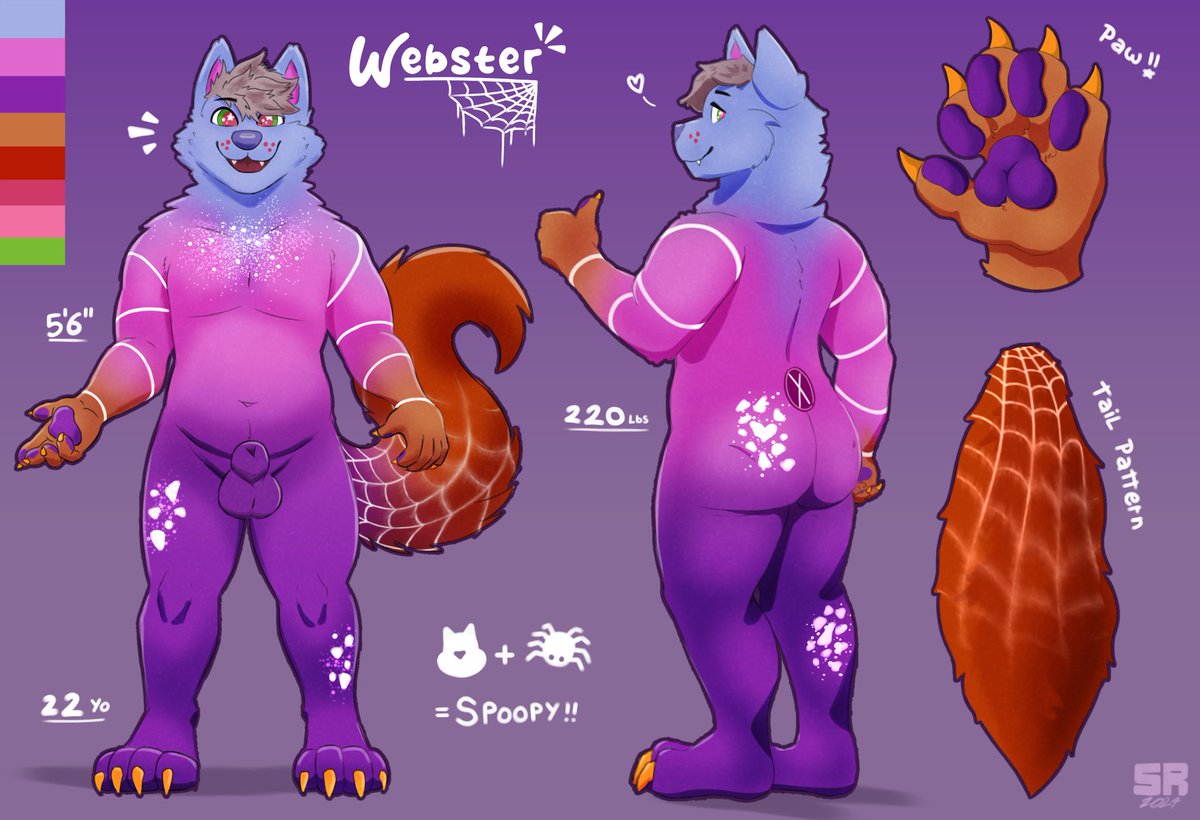 WebsterSpoopy's tweet photo. #nsfw #furrynsfw #furryporn #furryart #furryartist #furry #spoopy #adorble #cute #puppy #PUPPER #spider #furries https://t.co/680m5bmnfZ