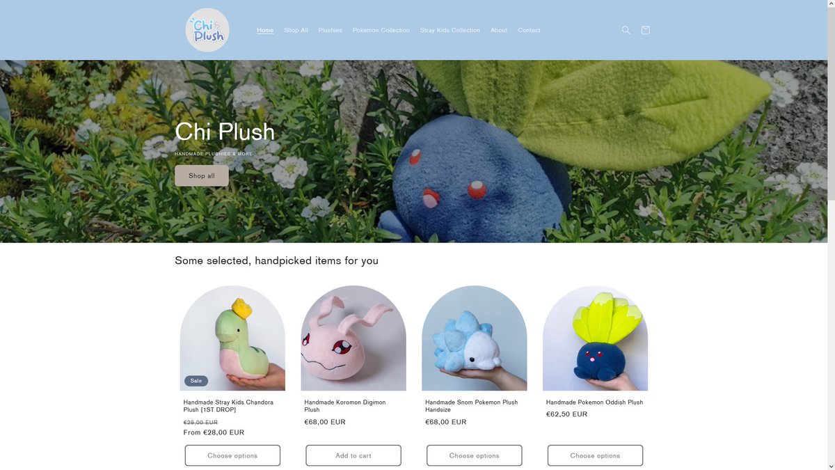 chi_plush's tweet image. It lives!! 😭

I think I lost years of my life, but my own website is finally online! I have some new listings and most excitingly of all: new shipping prices for small plushies!

Thank you to everyone who has supported me so far, it wouldn&apos;t have been possible otherwise ;-; 💖