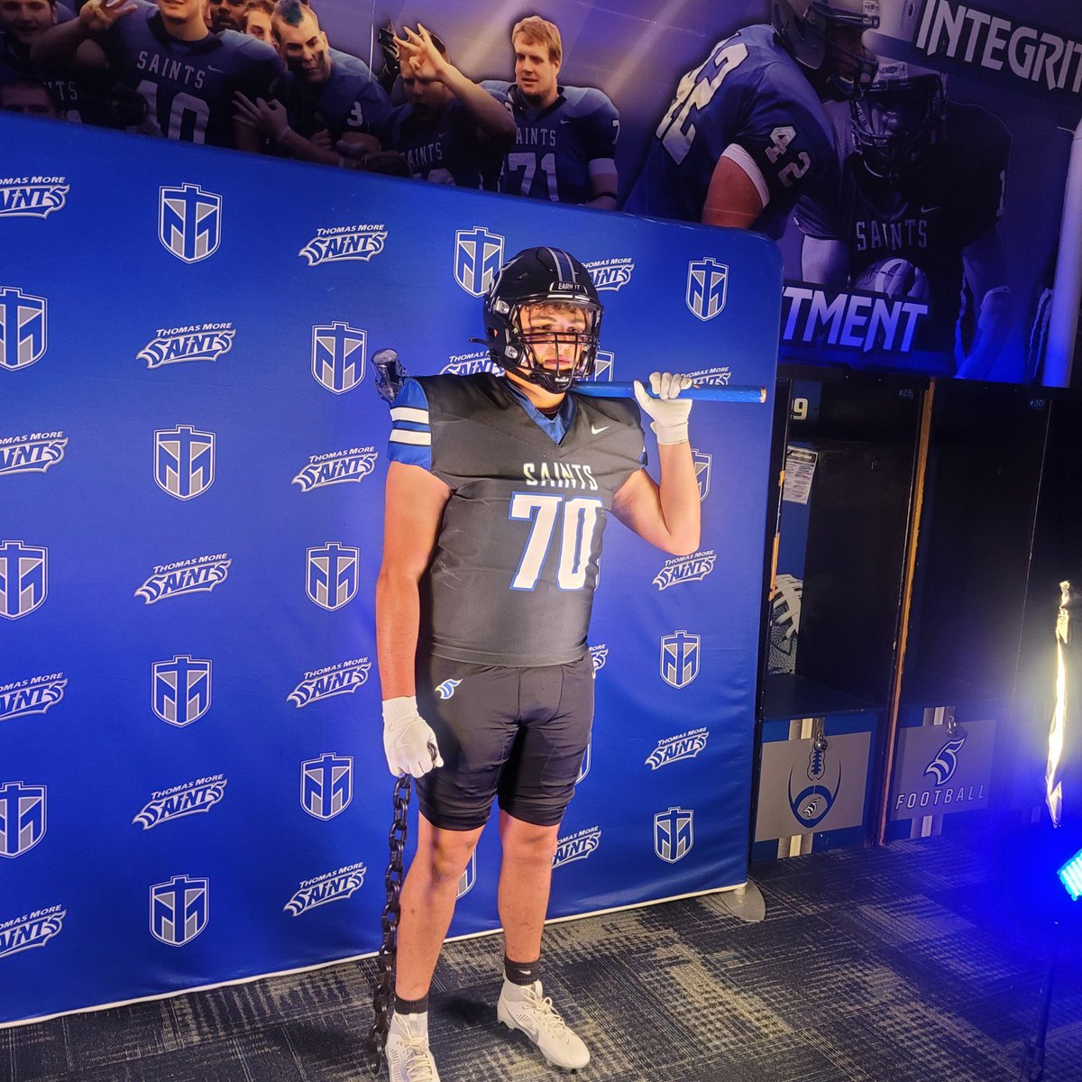 After an amazing visit  with <a href="/TMU_Football/">Thomas More Football</a> , I’m blessed to receive my second offer ! Thank you very much <a href="/CoachNorwell/">Chris Norwell</a> <a href="/HaydenHThomas/">Hayden Thomas</a> <a href="/bcmoore22/">🏈Bryan Moore🏈</a> . <a href="/VV_HS_Football/">Valley View High School Football</a> <a href="/RecruitingBh/">BH Recruiting Assistance</a>