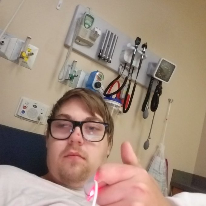 I'm in the hospital for the next 24 hours because of a possible stroke. Wish me luck https://t.co/sy<a href="/tag/bdsm"class="tags"><span>#bdsm</span></a><a href="/tag/glasses"class="tags"><span>#glasses</span></a><a href="/tag/horny"class="tags"><span>#horny</span></a><a href="/tag/bigdick"class="tags"><span>#bigdick</span></a><a href="/tag/anal"class="tags"><span>#anal</span></a><a href="/tag/blowjob"class="tags"><span>#blowjob</span></a>
