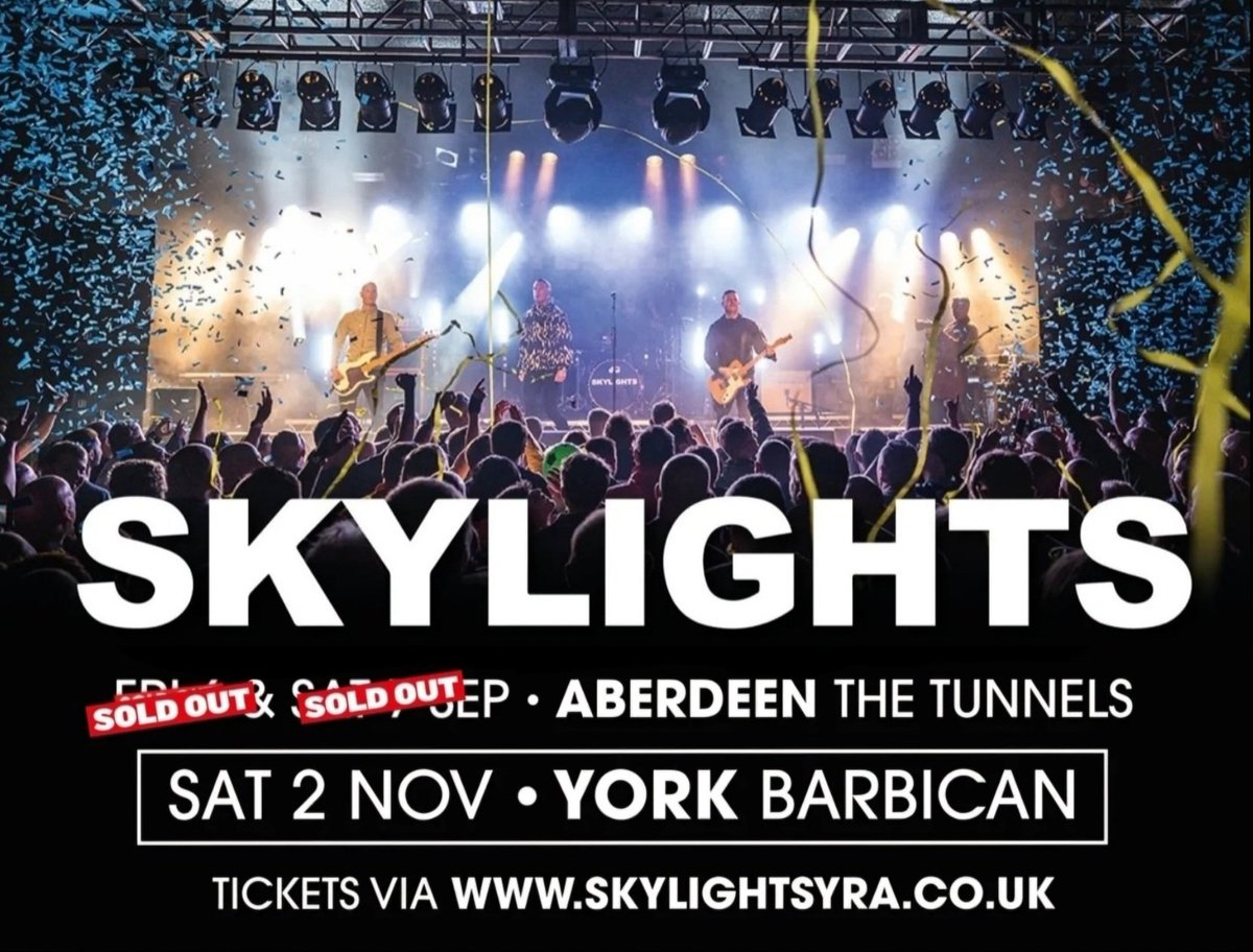 SkylightsYRA's tweet photo. Three massive shows to go ✊️💥

Who's joining us?! 
https://t.co/BDKtwqeYlE

#ASAW https://t.co/Mo4UzNgSd7