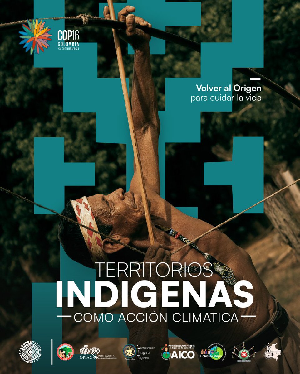 OrlandoRayo_'s tweet image. La supervivencia de la humanidad está en juego. 

Cambiar la trayectoria de un 🌎mundo y un país marcados por la desigualdad y el empobrecimiento ambiental requiere un enfoque integral que reconozca y valore los territorios #indígenas como acción climática. Estos territorios han…