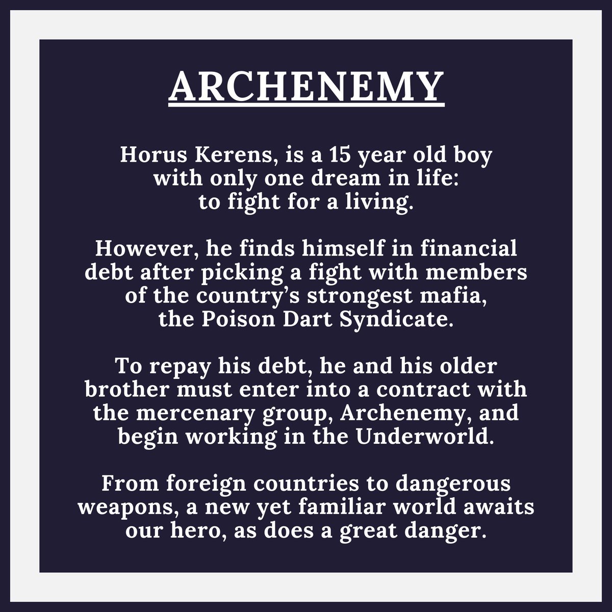 ⭐️ Animators Needed ⭐️

We’re currently searching for animators to help bring Archenemy to life ✨

Watch this video for details: tiktok.com/t/ZTNPQEJJM/

Email all requested info to: teamdivadubs@gmail.com 

DM us any questions 😊 

#animation #animator #anime #indieanimation