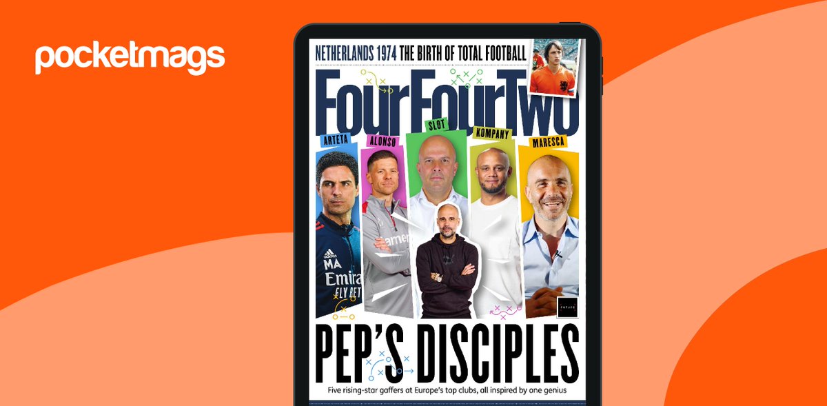 Pocketmags's tweet image. ⚽️ Pep's Disciples: 5 rising-star gaffers at Europe's top clubs, all inspired by one genius ⚽️

The latest issue of @FourFourTwo is out now. Read instantly on @Pocketmags

Read now 📲👉 pocketmags.com/four-four-two-…

#FourFourTwo #Guardiola #Arteta #Alonso #Slot #Kompany #Maresca