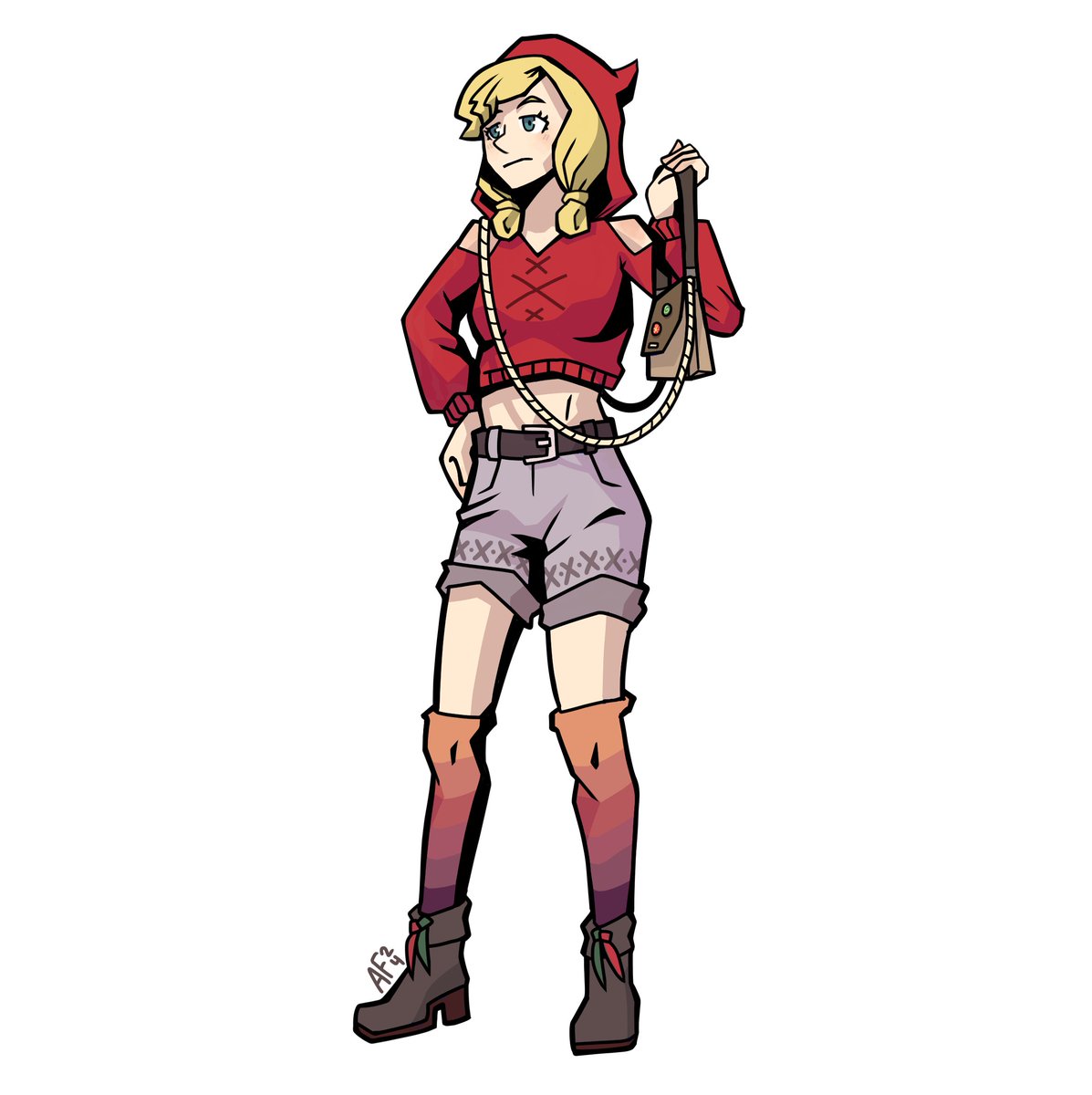 Attack for <a href="/IsGeneric/">Gen ✏️</a> of their TGAA x NEO:TWEWY AU (featuring the one and only Venus!)