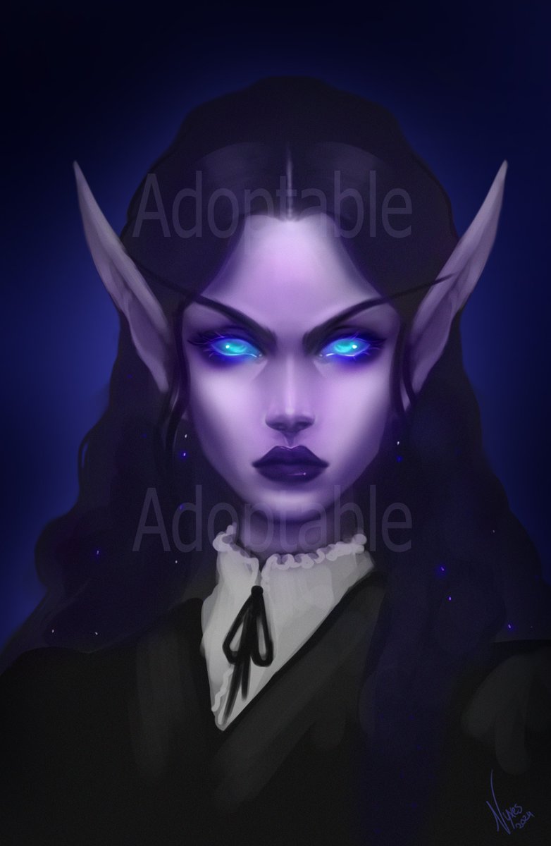 ✨Adoptable✨

I'm rehoming my void elf.

SB: 130
Inc: 5
AB: 200

You will get her concept art and a portrait.

Prices in euros, DMs are open, 24 hrs between bid. 

Retweets and comments are appreciated!