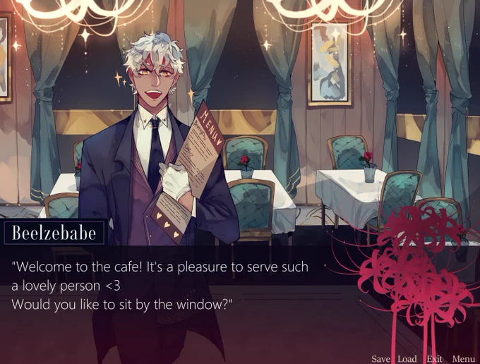 Last Blood Boi!!Beelzebabe is a real sweetheart who works at a cafe ^^He just has a little problem of poisoning everything he touches XD 
