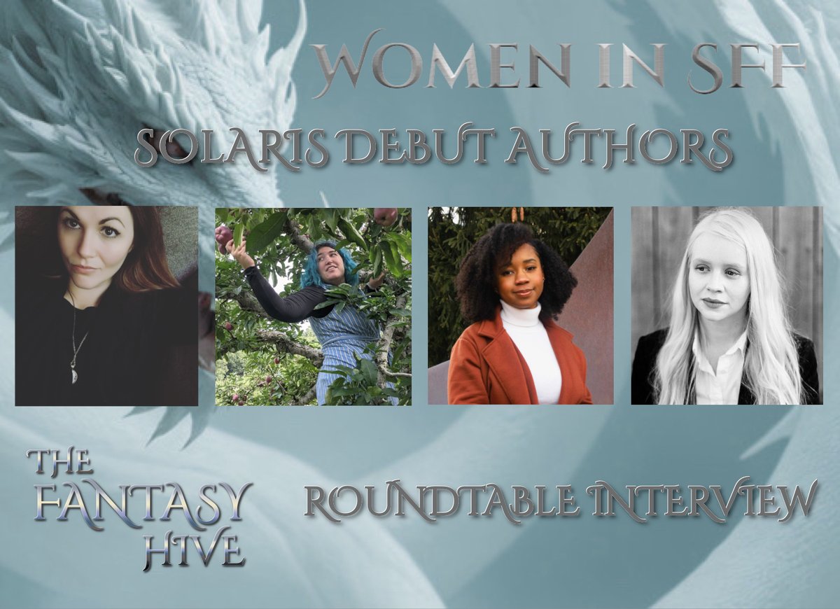We're super excited to welcome Solaris debut authors Meredith Mooring, Lindy Ryan, Rebecca Fraimow and O.O. Sangoyomi to the Hive for a roundtable interview for #WomenInSFF!  

Read more: tinyurl.com/5x5kt7hu

<a href="/Solarisbooks/">Solaris Books</a>