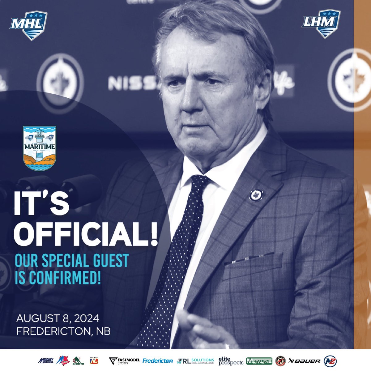 maritimehsummit's tweet image. We are thrilled to announce Rick Bowness as our special guest at the Coaching in 2024 Symposium presented by the MHL. Join us alongside Rick and our esteemed lineup of speakers on August 8th at the Fredericton Inn. Register Here: [go.teamsnap.com/forms/436893]