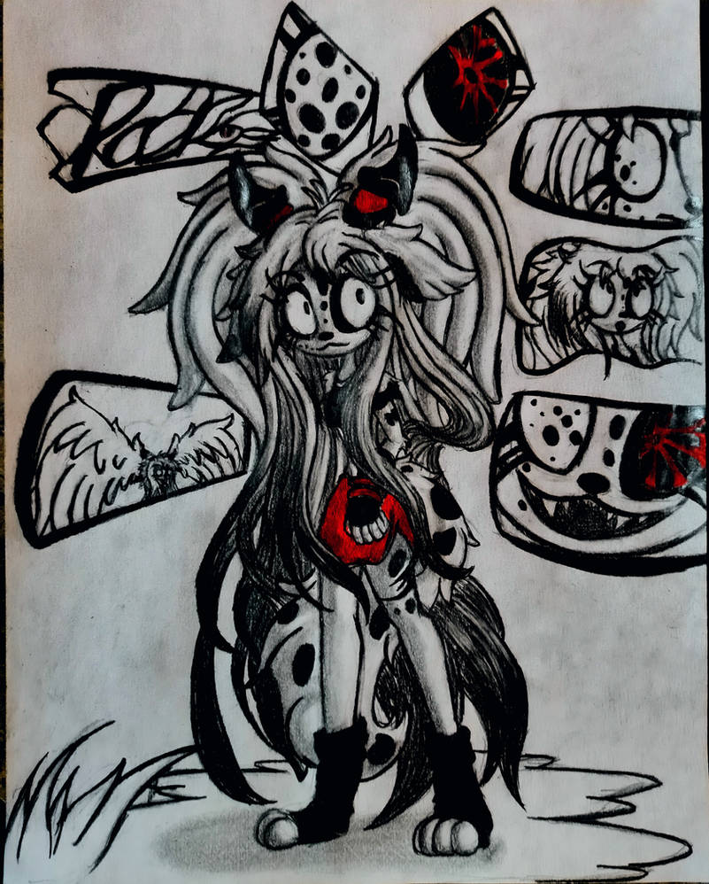 PAL
Una joven de los lobos-dalmatas (especie aún en creación)
#oc #originalcharacter #wolf #furry #ocart #drawing #draw #dibujo #dibujoalapiz #dalmatian #イラスト #illustration #gothic  #goth