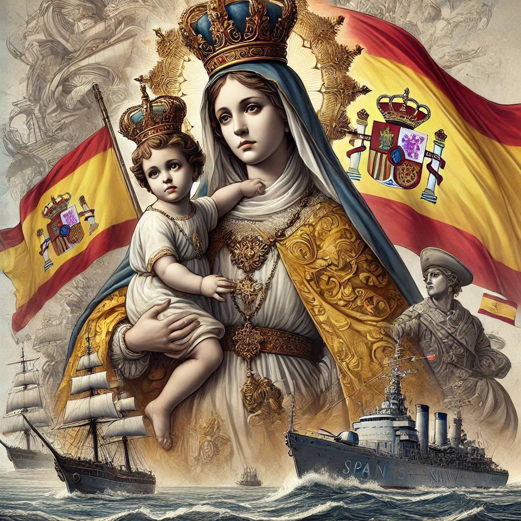 Junco_Chino's tweet image. Feliz día de la Virgen del Carmen