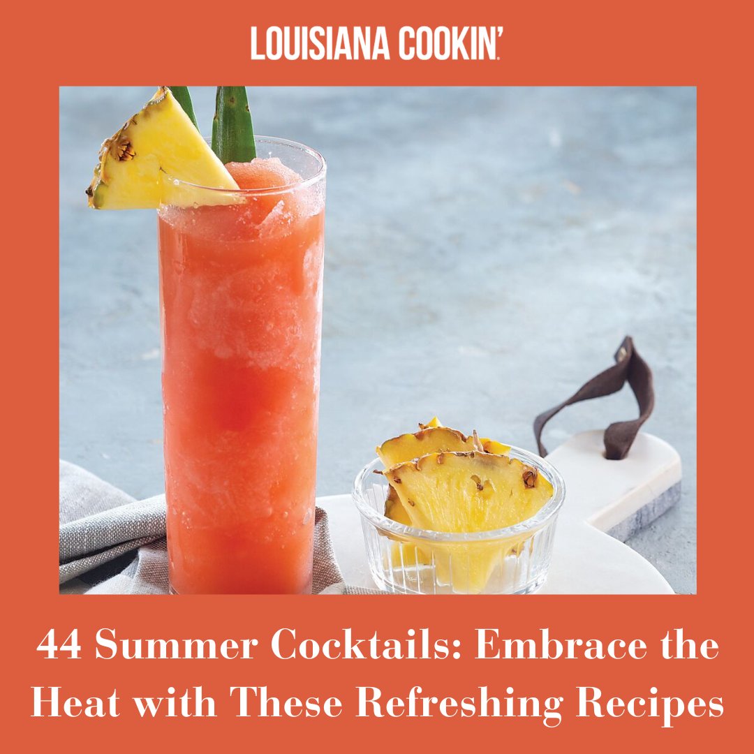 Whether you’re a sazerac aficionado or eager to try a new twist on a classic, these drinks promise to elevate your summer gatherings. 🍹 🥃 🥂 

Get the recipe through the link in our bio: bit.ly/3W2TV8c