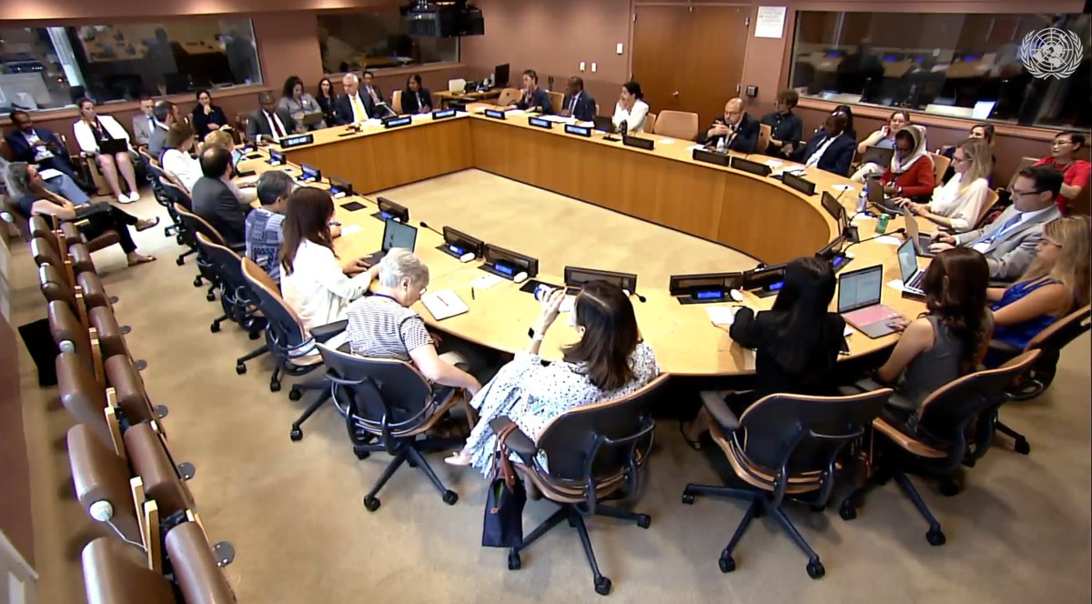 "UN Sec-Gen heard massive demand for action on critical energy transition minerals from resource-rich developing countries…Principles are fine but they must be operationalized to have the impact we so desperately need." - <a href="/SelwinHart/">Selwin Hart</a> at <a href="/UN/">United Nations</a>'s #HLPF 

📺 webtv.un.org/en/asset/k1q/k…