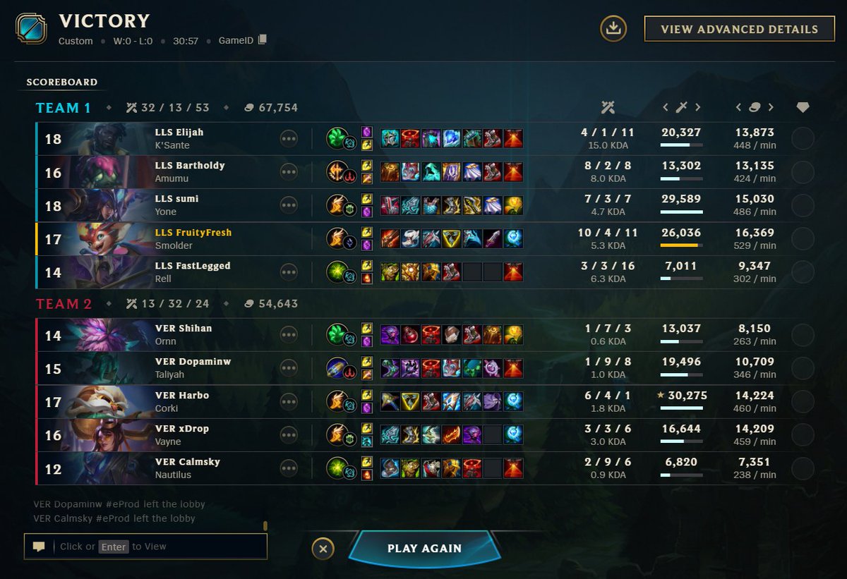 7-6
One more game to go and PLAYOFF DREAM IS STILL ALIVE!!!