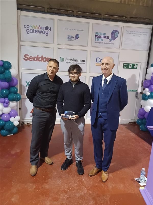 Preston Vocational Centre (@prestonvocation) on Twitter photo Here we go! The first award of the evening!
Congratulations, Joe Aspden!
You are the winner of this year's 'Outstanding Achievement in Joinery and Carpentry' award.
πͺπͺπͺ
This award has kindly been sponsored by <a href="/CCHJoinery/">CCHJoinery(Preston)Ltd</a> β thank you.
#PVCAwards2024 π Here we go! The first award of the evening!
Congratulations, Joe Aspden!
You are the winner of this year's 'Outstanding Achievement in Joinery and Carpentry' award.
πͺπͺπͺ
This award has kindly been sponsored by <a href="/CCHJoinery/">CCHJoinery(Preston)Ltd</a> β thank you.
#PVCAwards2024 π