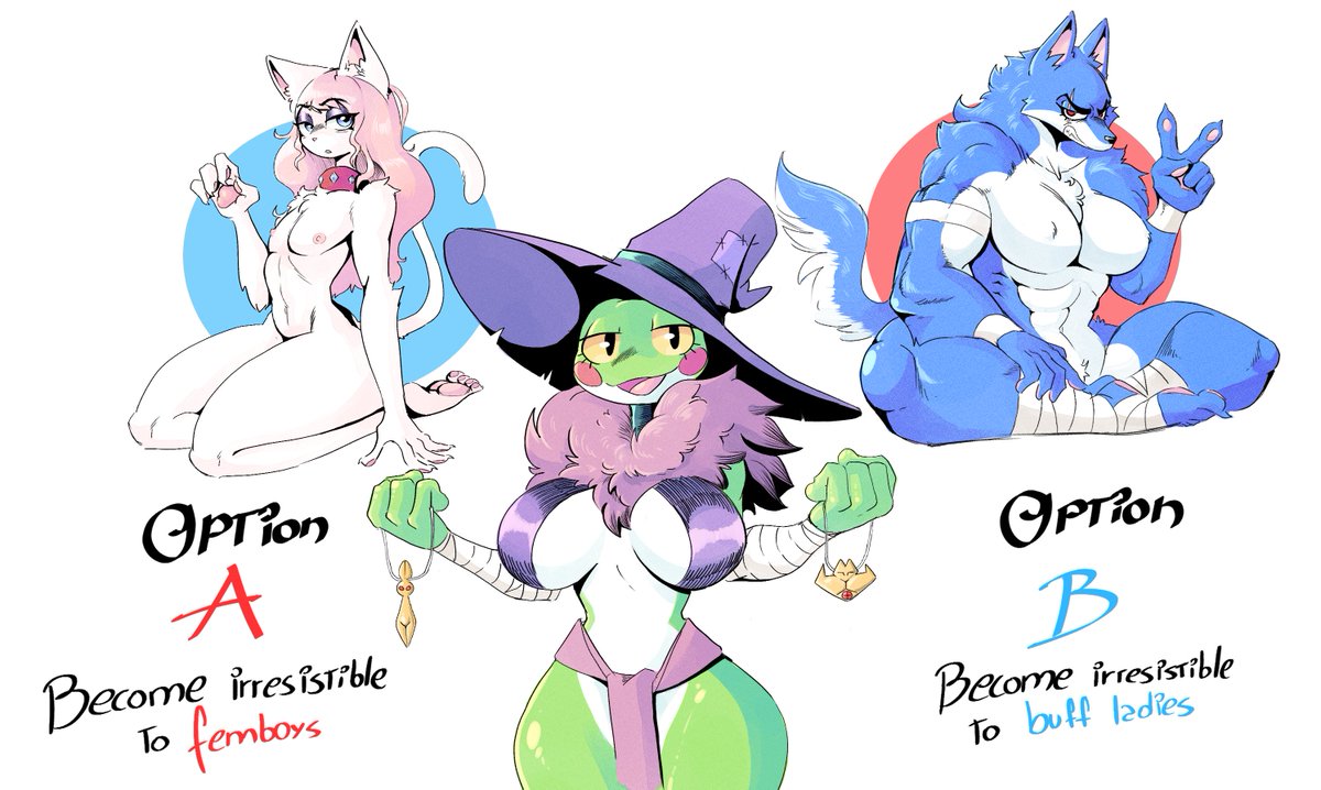 noirchaton4's tweet image. Grefina offers you a special magic amulet.
You may only choose one.

Which one do you choose? 😏