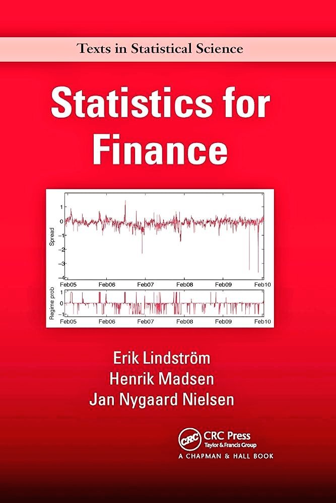 probnstat's tweet photo. Statistics for Finance by Erik Lindström, Henrik Madsen and Jan Nygaard Nielsen https://t.co/hpquo30XU5