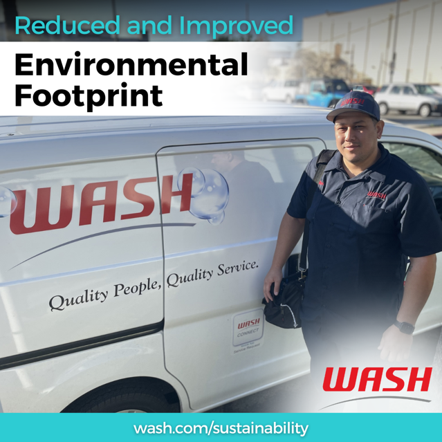 🌎 At WASH, we believe we have a responsibility to reduce our #EnvironmentalFootprint. Take a look at what we’ve accomplished so far: wash.com/sustainability #Sustainable