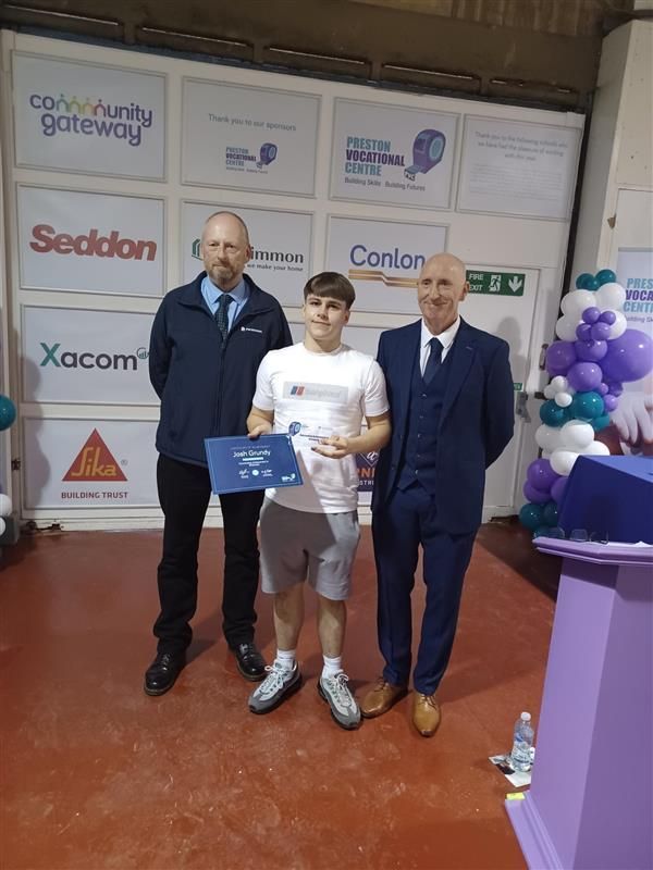 Preston Vocational Centre (@prestonvocation) on Twitter photo Congratulations, Josh Grundy!
You are the winner of this year's 'Outstanding Achievement in Brickwork' award.
π§±π§±π§±π§±π§±π§±π§±π§±
This award has kindly been sponsored by <a href="/PersimmonHomes/">persimmonhomes</a> β thank you.
#PVCAwards2024 π Congratulations, Josh Grundy!
You are the winner of this year's 'Outstanding Achievement in Brickwork' award.
π§±π§±π§±π§±π§±π§±π§±π§±
This award has kindly been sponsored by <a href="/PersimmonHomes/">persimmonhomes</a> β thank you.
#PVCAwards2024 π