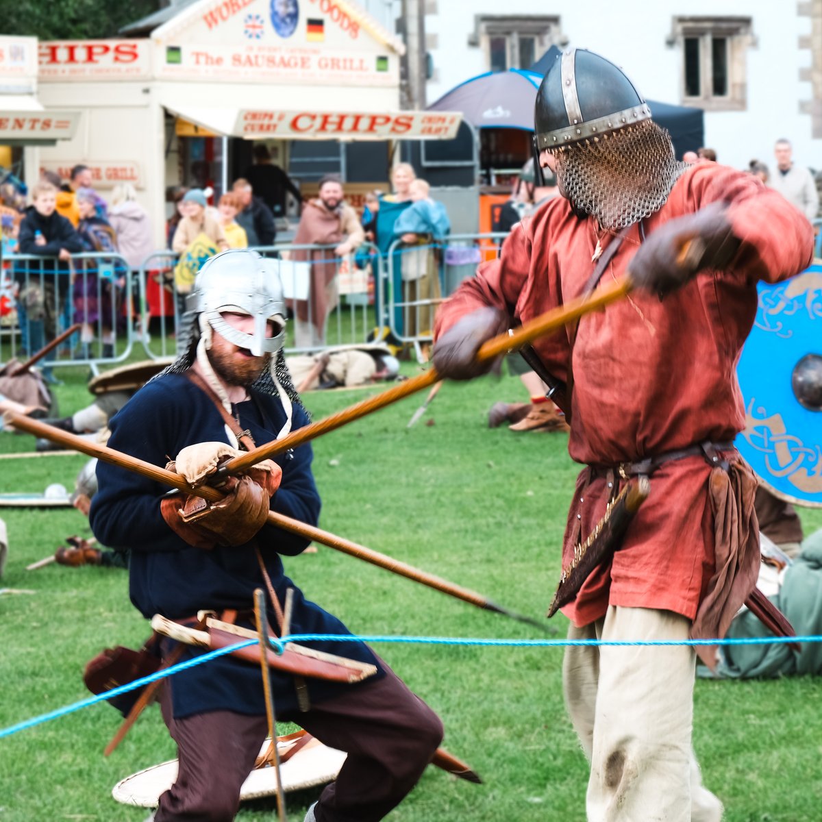 ⚔️ 4 days until Viking mayhem descends! The Skirmish &amp; Weapons Demo is just one of the many exciting events happening at the Heysham Viking Festival. Experience the thrill of Viking combat first-hand! 🛡️ #HeyshamVikingFestival

🗓️ July 20th-21st⏰from 10:00AM