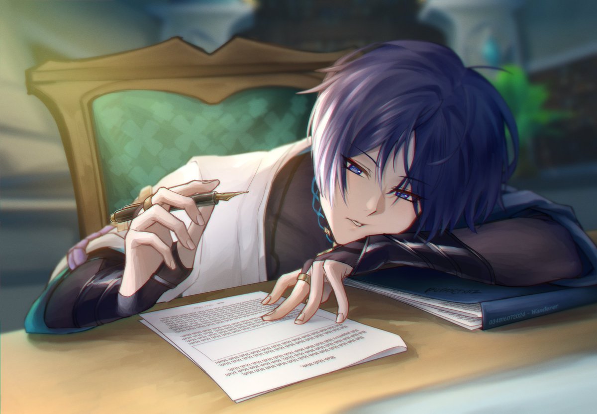 New art?? 😼
#GenshinImpact #wanderer #scaramouche