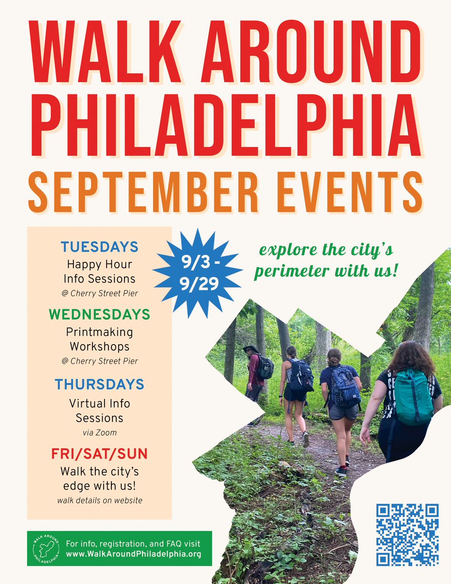 wittygrittyPHL's tweet photo. Our friends, @WalkAroundPhila, have many events coming up in September #AroundTheCity https://t.co/i5NRD018US