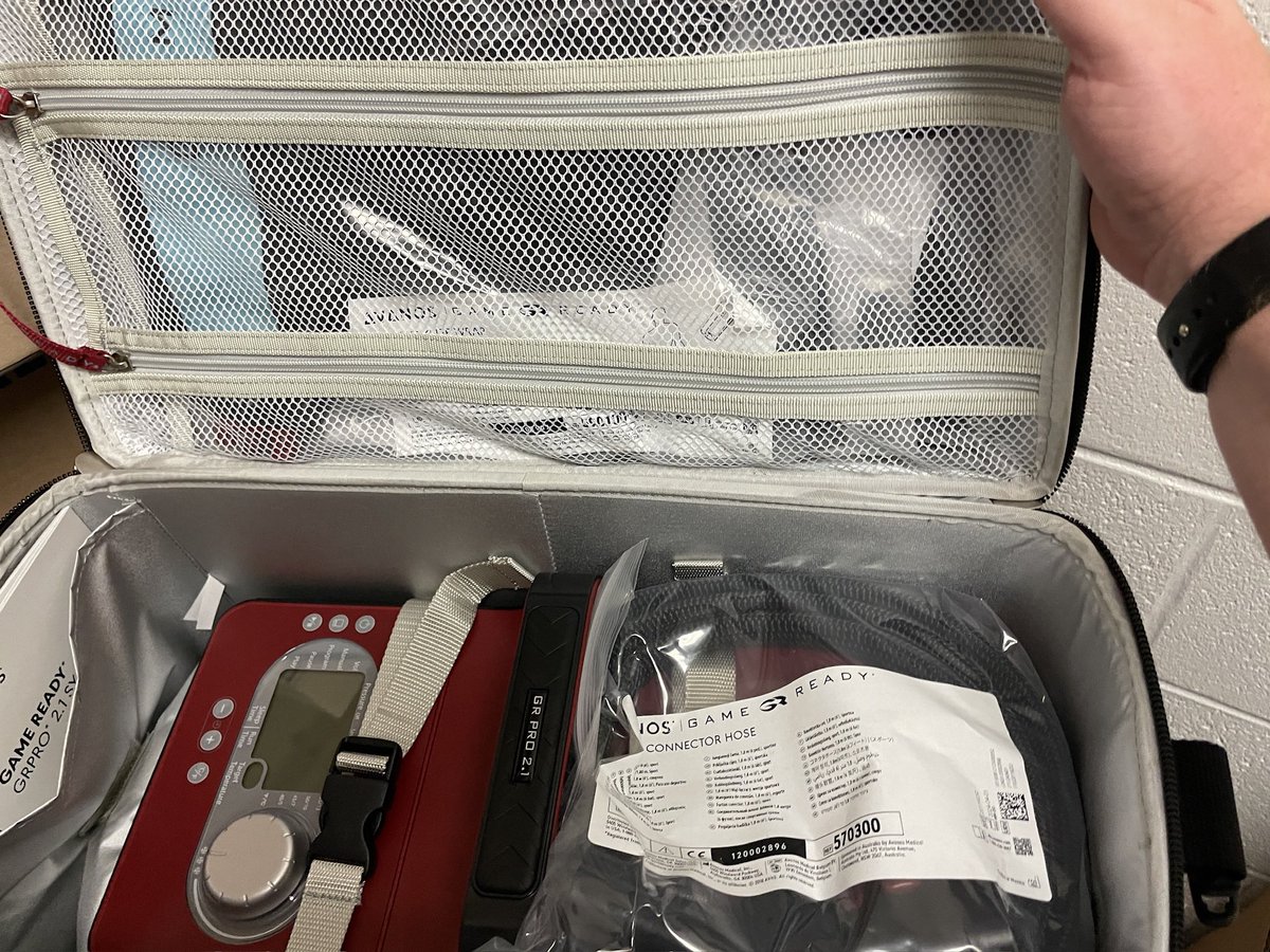 We’re thankful to our school administration for supporting our #BLFriars and helping them stay healthy! New tables and a new <a href="/GameReady/">GAME READY®</a> unit are ready to help our athletes! Thanks to <a href="/MedcoSupply/">Medco Sports Medicine</a> for helping us with the tables!