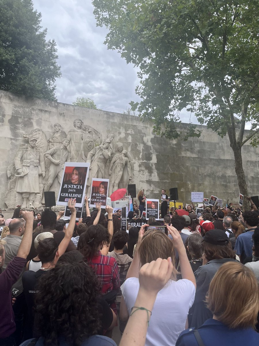 Le meurtre de Géraldine est un meurtre transphobe, putophobe. C’est un transfeminicide. Honte à celles et ceux qui instrumentalisent la vie des personnes trans, travailleur.euse.s du sexe ou migrant.e.s en attisant la haine. Justice pour Géraldine et tous.tes les autres. 🏳️‍⚧️
