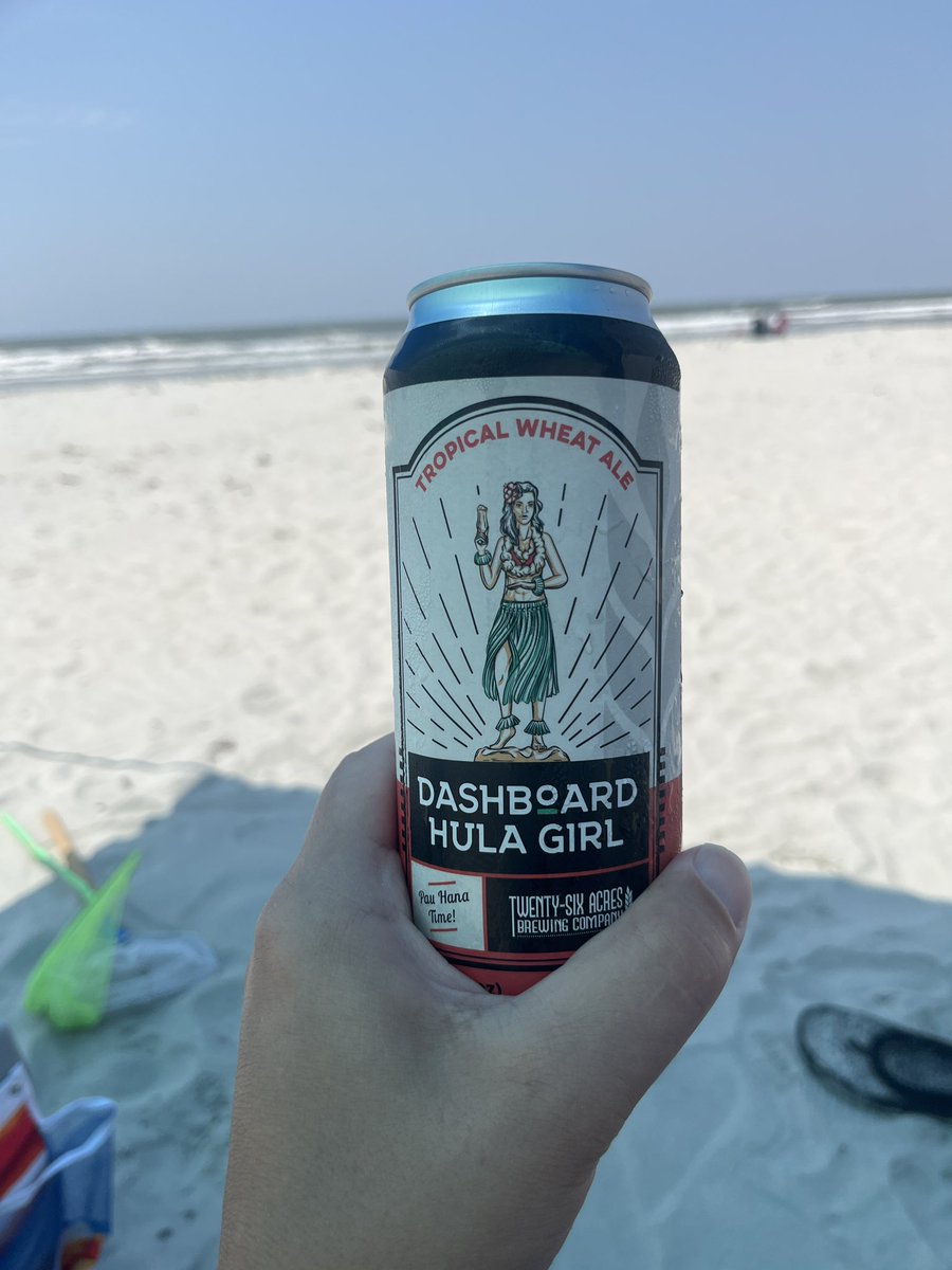 In her natural habitat.  @26AcresBrewing #beachbeer #NCbeach #shibumi #SunsetBeachNC