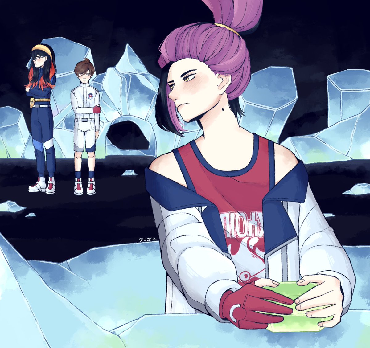 Ruzzo_o's tweet photo. N e w   P o s t
﹉﹉﹉﹉﹉﹉﹉
－   ﹑   Pokémon S/V Fanart.
－   ﹑   ¡El tesoro oculto del área zero!

─ ─ ────── T a g s 
#Pokemon #PokemonFanArt #PokemonScarletViolet #PokemonScarlet #PokemonViolet #PokemonDLC #PokemonKieran #PokemonFlorian #PokemonCarmine #FanArt https://t.co/PMj9jVjNWc