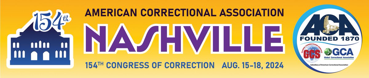 Excited to be gearing up for the American Correctional Association Summer Conference! Visit us at our booth #1007 and attend our workshops to experience cutting-edge demos and insights from our team. See you in Nashville! #ACA #NashvilleCongressofCorrection