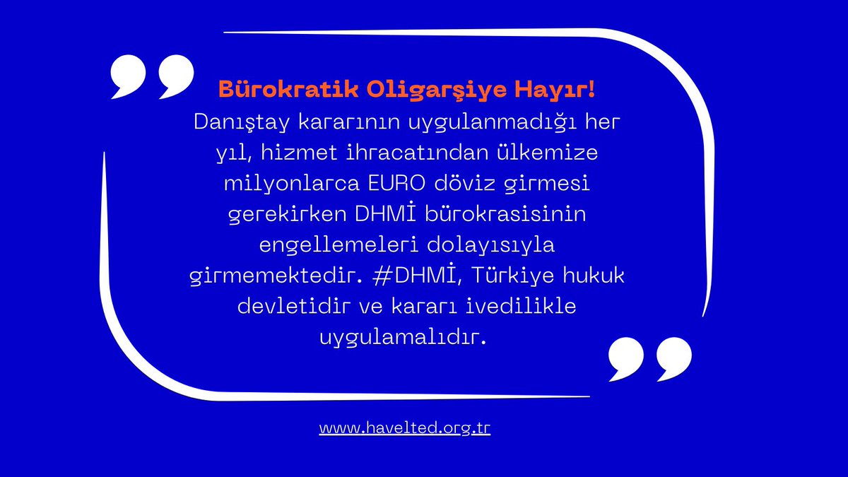 ErkanBi57050424's tweet photo. DHMİ DANISTAY kararı UYGULANSIN, Hizmet ihracından ülkeye döviz girsin Türkiye KAZANSIN

#BürokratikOligarşiyeHAYIR
@RTErdogan 
@_cevdetyilmaz
@tcbestepe
@eczozgurozel
@a_uraloglu
@memetsimsek
@MetinKiratli01
@dhmihkeskin https://t.co/hH7jwjZN45