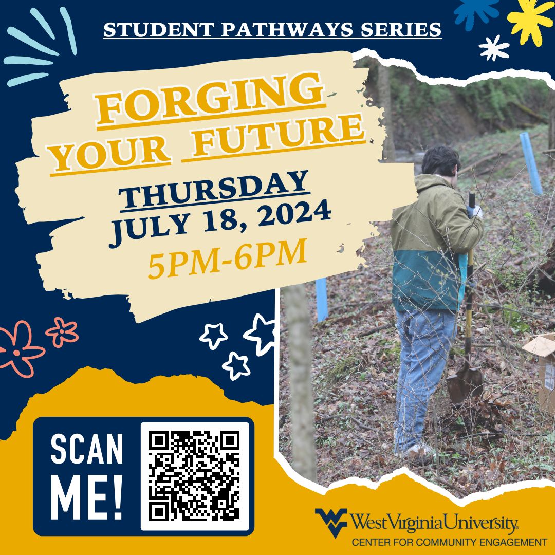 📅 Mark your calendars for the Student Pathways Series event on July 18, 2024! Join us to connect with the Morgantown Community. 🌟 Discover the benefits, get an iServe tutorial, and explore a variety of programs. 📚 Don't miss this chance to shape your future! 🚀