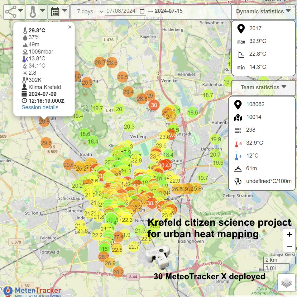 MeteoTracker - portable weather station tweet media