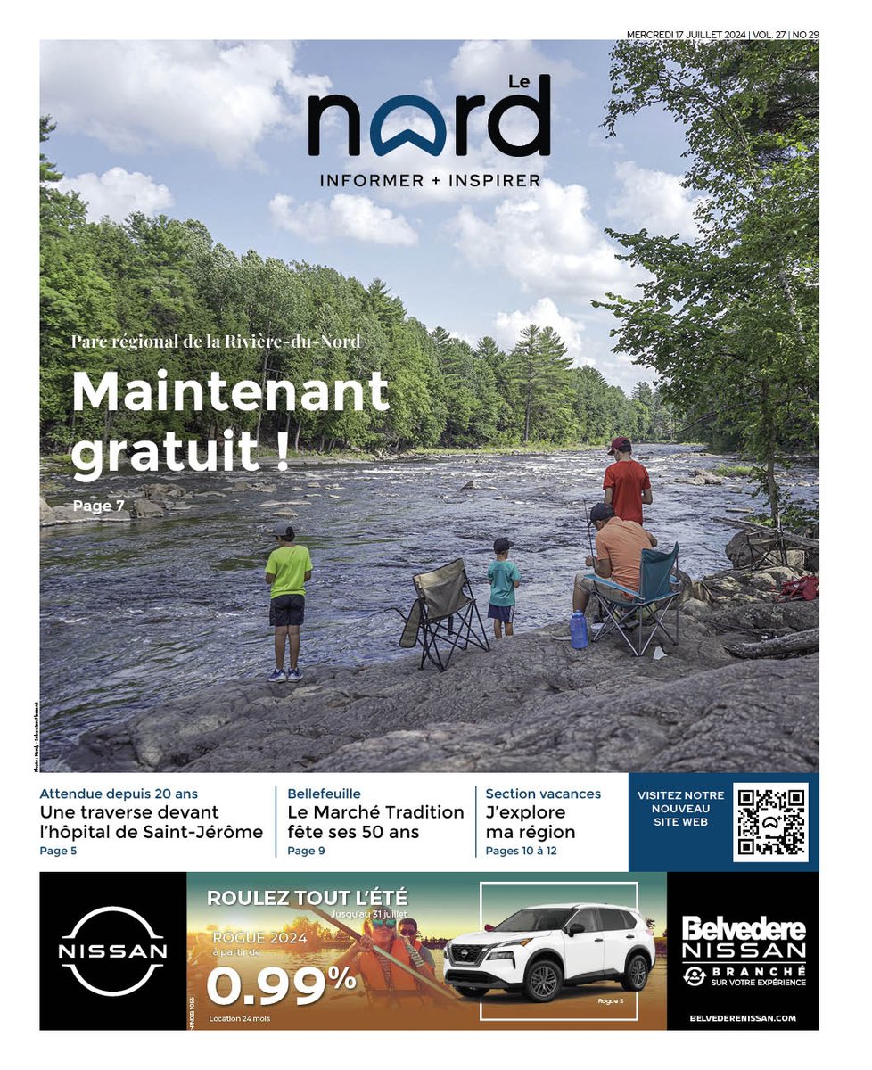 Les éditions numériques des journaux Accès et Le Nord sont maintenant en ligne ! 

🗞️ Accès : online.fliphtml5.com/qfkng/fjww/
🗞️ Le Nord : online.fliphtml5.com/qfkng/egsg/

Bonne lecture !