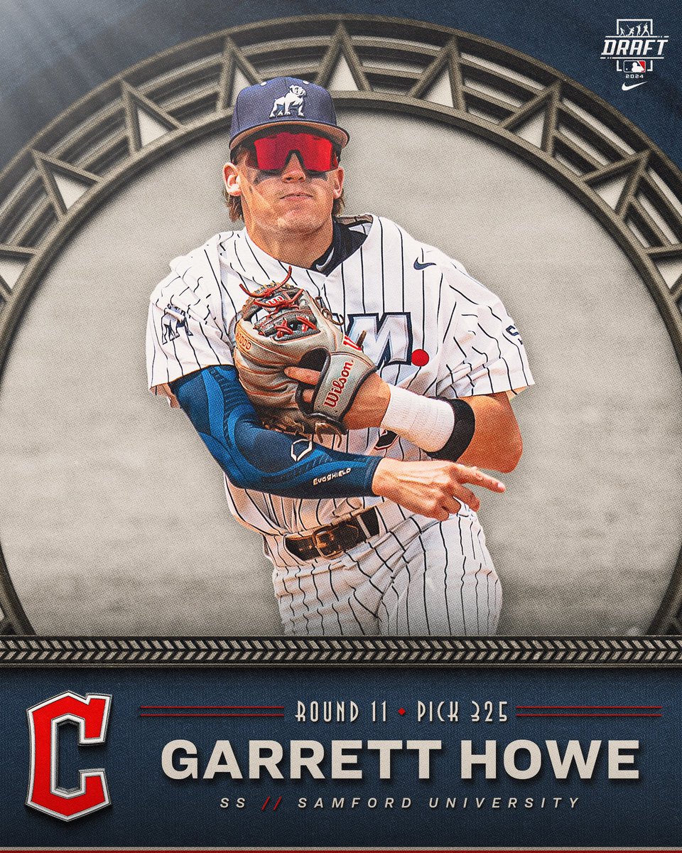 With the 325th pick in the 2024 MLB Draft, we have selected SS Garrett Howe from Samford University.

#ForTheLand
