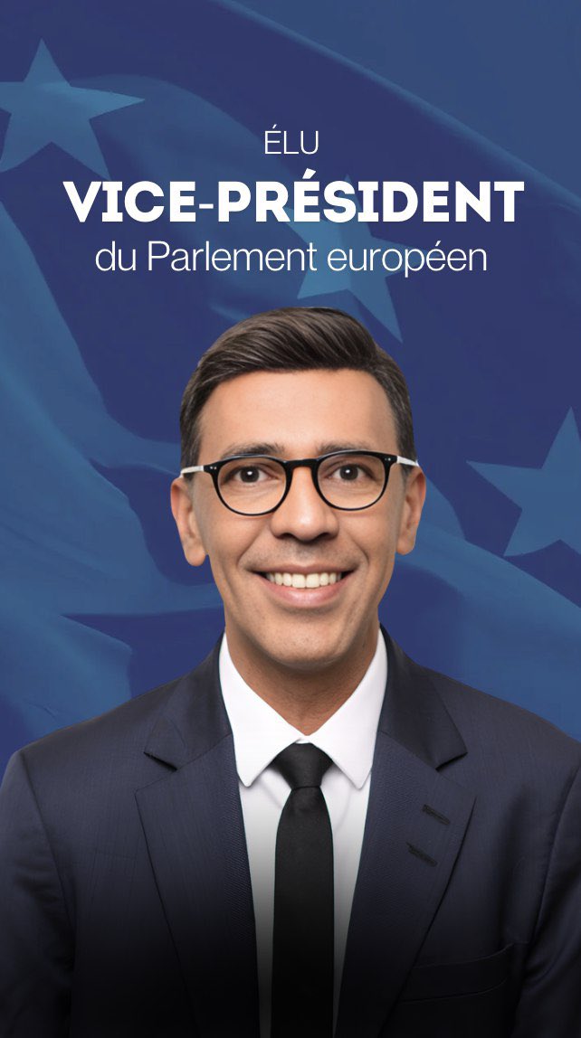 younousomarjee's tweet image. 🔴 Immense honneur et fierté d’être élu Vice-Président du Parlement Européen.
Je remercie les Deputés européens de la quasi totalité des groupes politiques qui massivement m’ont accordé leur confiance.
C’est la reconnaissance du travail accompli au sein de notre institution…
