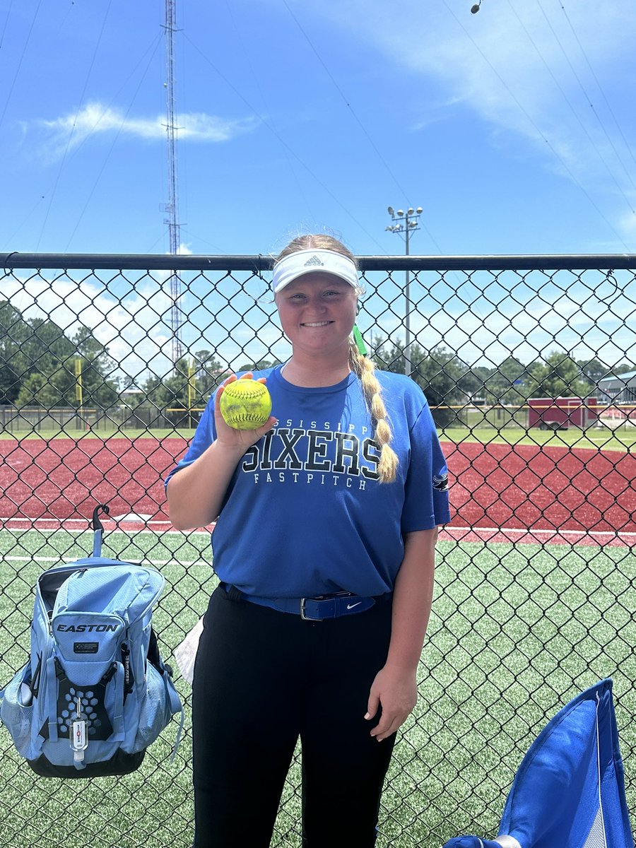 Sixers18HW (@sixers16hw) on Twitter photo A no doubter from <a href="/BretteLoftin30/">Brette Loftin</a> in game 1 in Florida! Won game 1 by a 9-0 run rule. Game 2 at 2:20! #wurley A no doubter from <a href="/BretteLoftin30/">Brette Loftin</a> in game 1 in Florida! Won game 1 by a 9-0 run rule. Game 2 at 2:20! #wurley