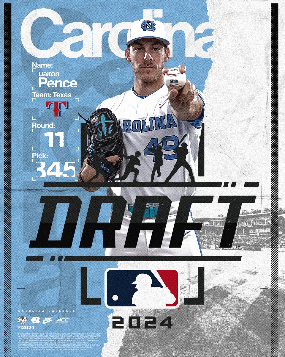 Lefty Dalton Pence is the <a href="/Rangers/">Texas Rangers</a> first pick on day three of the MLB Draft.