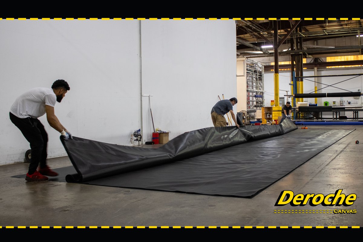 Cut that #material to size &amp; send it off for #stitching! We have orders to fulfill and #highquality #tarps to send out!

#Order yours now from our #website, derochecanvas.com, or call us at 1-800-337-6243.

#Trucking #Truckers #Hauling #Flatbed #Trailer #Waste