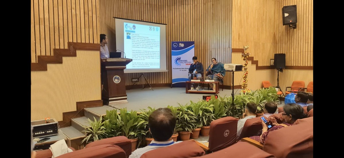 sanjo234's tweet photo. Glad to share some snaps of invited talk at prealumni conference in NIMHANS- alma mater 😊 https://t.co/YKZTKc9P3r