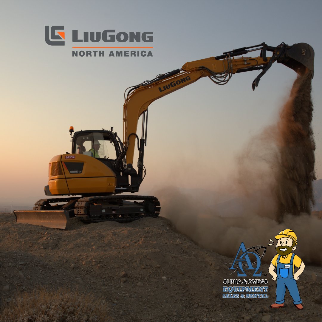 Sunsets and Dirt look good on a Liugong