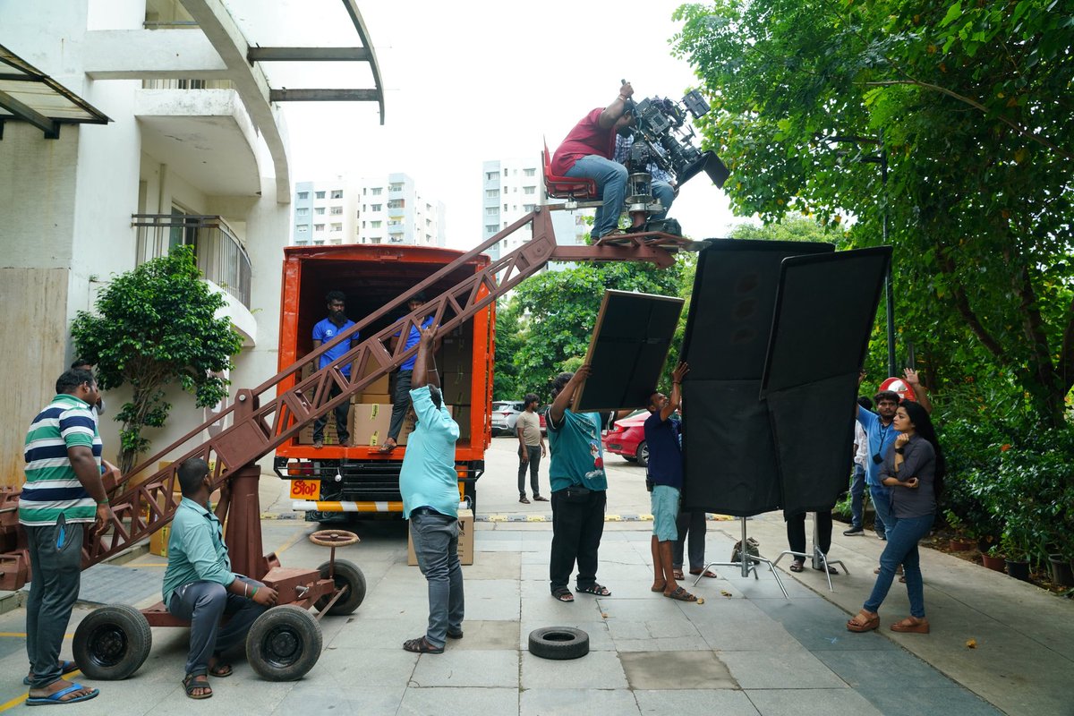 Govind (@editorgovind) on Twitter photo #CuviyamFilms #ProductionNo1 Shooting is in full swing!
<a href="/vidaarth_actor/">Vidaarth</a> <a href="/jananihere/">Janani</a> #Msbaskar #Bablooprithiveeraj #Saravanan <a href="/RajaRudrakodi/">Raja Rudrakodi</a> <a href="/namikay1/">Namita Krishnamurthy</a> <a href="/cuviyam/">Cuviyam Studios</a> <a href="/KrishKumar_G/">Krishna Kumar</a> <a href="/PrabuRhagav/">Prabu Rhagav</a> <a href="/iamKarthikNetha/">lyricist karthik netha</a> <a href="/lalgudihari/">Lalgudi M Hariharan</a> <a href="/Seenudirector/">Seenu K Ram</a> <a href="/SathishwaranPRO/">Sathishwaran PRO</a> #CuviyamFilms #ProductionNo1 Shooting is in full swing!
<a href="/vidaarth_actor/">Vidaarth</a> <a href="/jananihere/">Janani</a> #Msbaskar #Bablooprithiveeraj #Saravanan <a href="/RajaRudrakodi/">Raja Rudrakodi</a> <a href="/namikay1/">Namita Krishnamurthy</a> <a href="/cuviyam/">Cuviyam Studios</a> <a href="/KrishKumar_G/">Krishna Kumar</a> <a href="/PrabuRhagav/">Prabu Rhagav</a> <a href="/iamKarthikNetha/">lyricist karthik netha</a> <a href="/lalgudihari/">Lalgudi M Hariharan</a> <a href="/Seenudirector/">Seenu K Ram</a> <a href="/SathishwaranPRO/">Sathishwaran PRO</a>