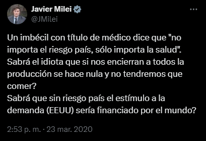 Arrepentidos de Milei (@arrepentidoslla) on Twitter photo 