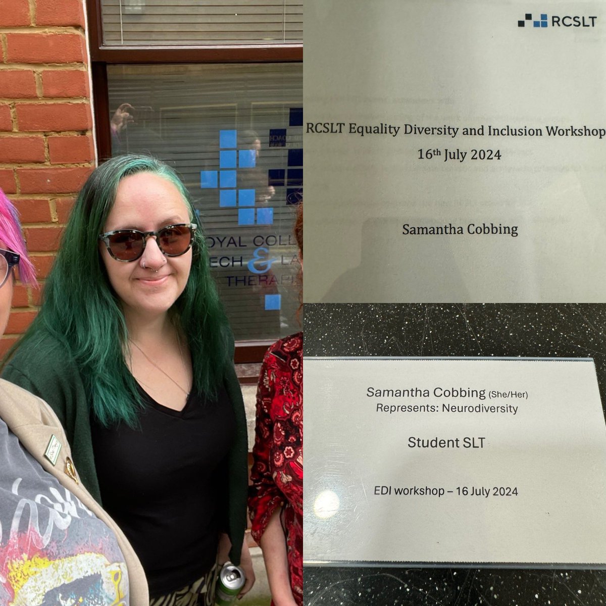An incredibly validating day spent at <a href="/RCSLT/">RCSLT 💙</a> with discussions surrounding equality, diversity and inclusion. It was a privilege to be a part of the day and I felt that my opinions and contributions were valued just as much as someone who’s been in practice for many years.
