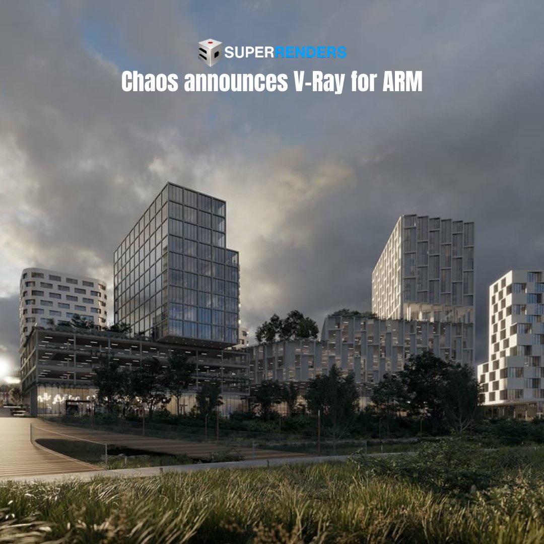 RendersSuper's tweet photo. Exciting news for tech enthusiasts! Chaos has officially announced V-Ray for ARM, bringing advanced rendering capabilities to ARM devices. Experience unmatched visual fidelity and performance, all on your favorite ARM-based platforms.
For more information:
https://t.co/XceBwvg14g https://t.co/7ln8YJRZjc