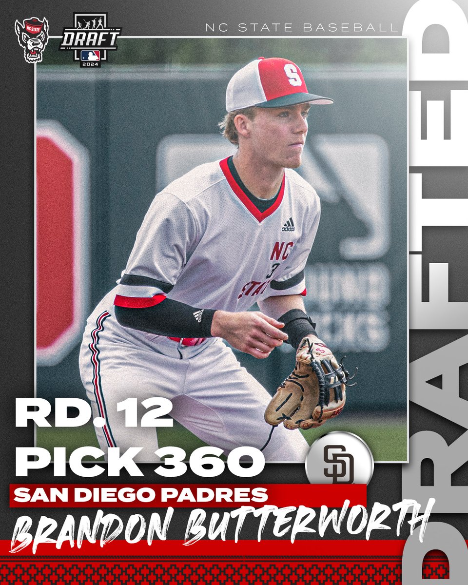 Smooth like Butter 🧈

Congrats to <a href="/SlippinOnButter/">Brandon B</a> for being selected in the 12th round by the <a href="/Padres/">San Diego Padres</a>!